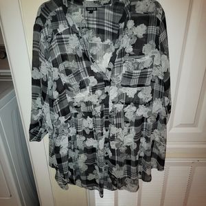 Torrid Sheer Hi-Lo Tunic